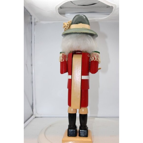 Wooden Nutcracker - German - Army Drummer - 1970s - Picture 3 of 6